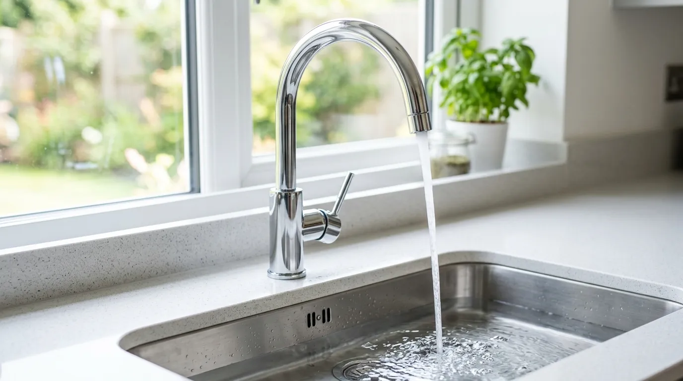 Local Plumbing Master Pros same day plumber fixing a faucet in Algona, WA